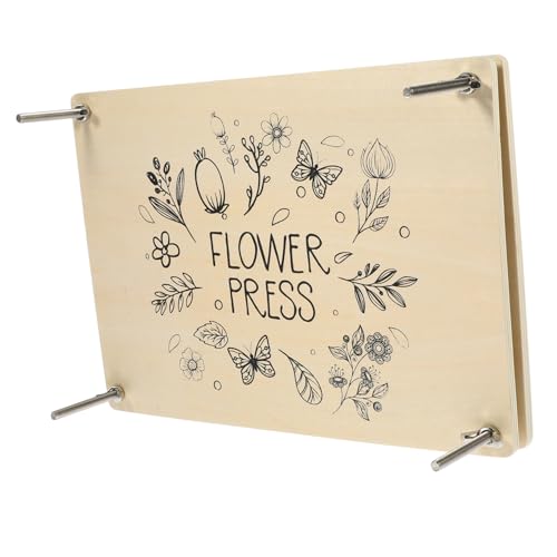 Presse à fleurs bricolage en bois idée cadeau créative pour amateurs de botanique