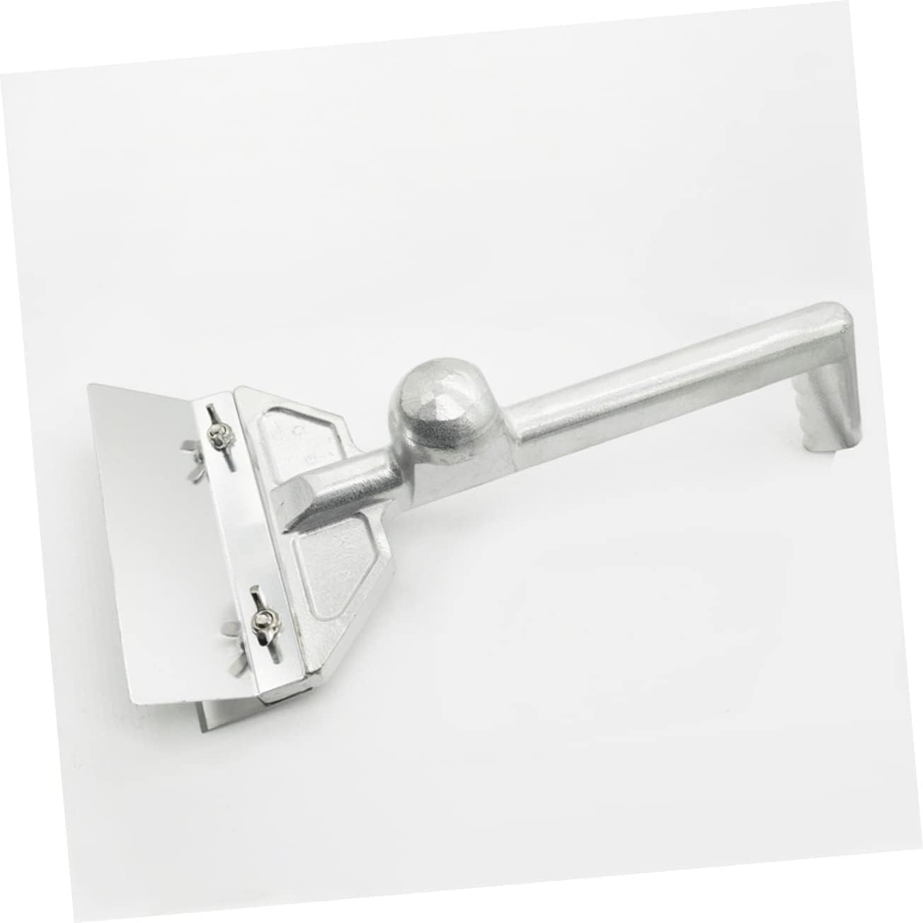 Stainless Steel Griddle Scraper Long Handle Heat Resistant Grill Spatula for Outdoor BBQ for Cleaning Griddles and Grills