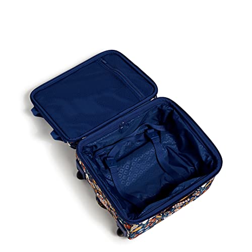 Vera Bradley Women's Softside Underseat Rolling Work Bag, Enchanted Mandala Blue, One Size #TOP3
