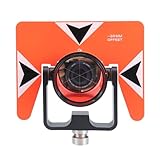 All-Metal Single Tilt Prism 64mm Copper-Coated Surveying Prism, High Precision 5/8