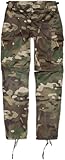 normani Zip Off BDU Feldhose mit per Reißverschluss abtrennbaren Hosenbeinen Farbe Tactical Camo Größe XL