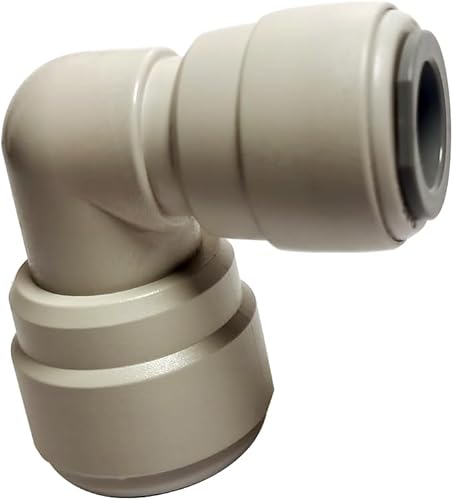 Vista 5 de Acoplamiento de tubo OD de copolímero de acetal, válvula de cierre manual, empuje para conectar piezas del sistema de filtro de agua RO