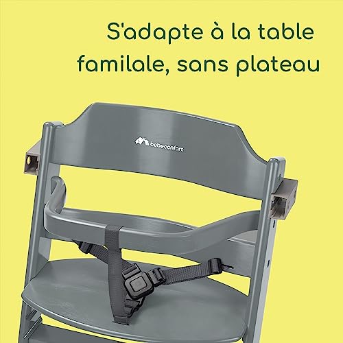 BEBECONFORT Timba Chaise haute bébé Chaise bois De à 30kg Warm - vue 6
