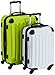 Produktbild HAUPTSTADTKOFFER - Alex - 2er Koffer-Set Hartschale glänzend, 65 cm + 55 cm, 74 Liter + 42 Liter, Apfelgruen-Weiss