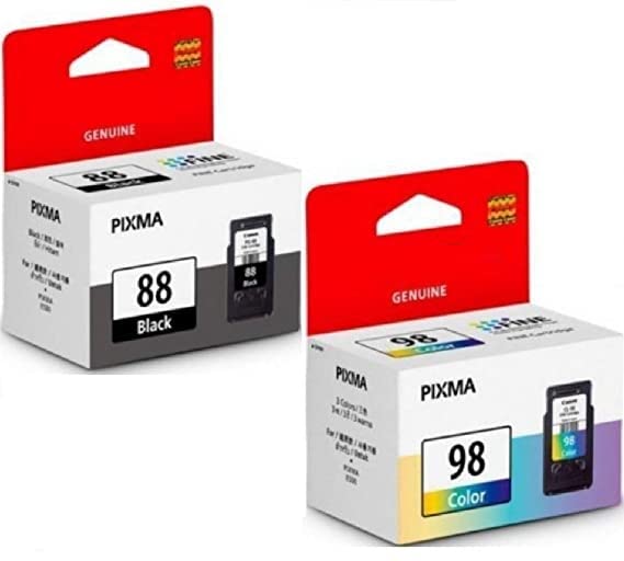 PG 88 & CL 98 Ink Cartridge Compatible with Canon Printer E500 E510