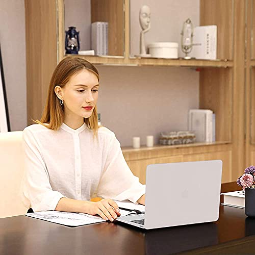 Image of MOSISO Compatible with MacBook Air 13 inch Case 2022 2021 2020 2019 2018 Release A2337 M1 A2179 A1932 Touch ID, Plastic Hard Shell Cover Compatible with MacBook Air 13.3 inch Case, Rock Gray