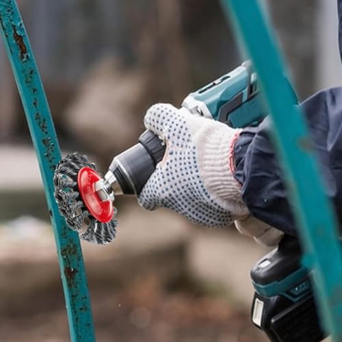 Roda de fio para moedor de molde, roda de fio para moedor de ângulo | Escova de arame para rebarbado