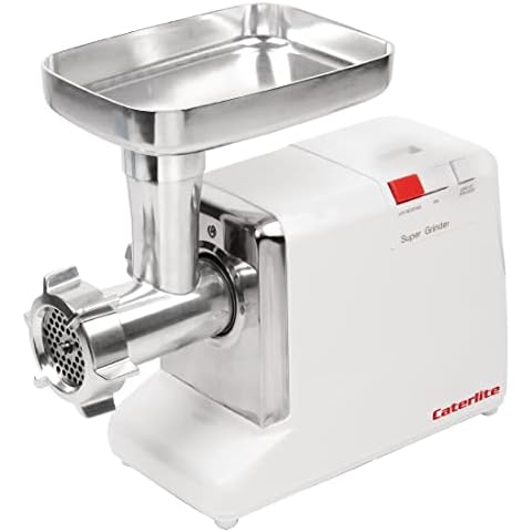 Caterlite Electric Meat Grinder with Nozzles Cover