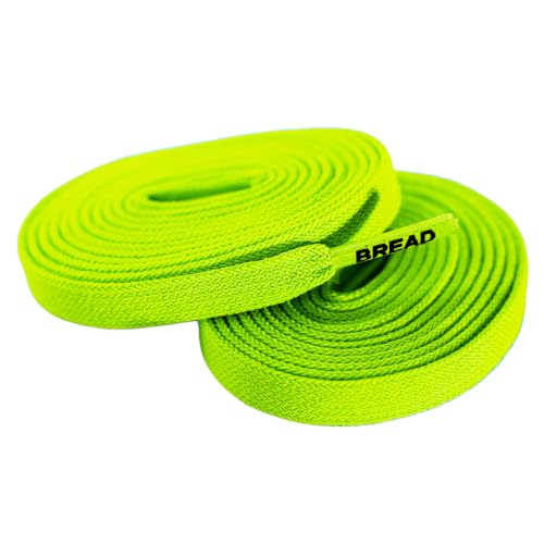 Image of Bread Elastic Shoelaces - Tie Once, Slip On Convenience - Premium Stretch Laces for Boots, Running Shoes, and Everyday Wear