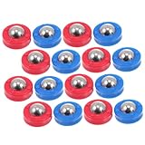 Cabilock 16 pièces Accessoires Football de Table Billes de Roulement pour Babyfoot et Jeu...