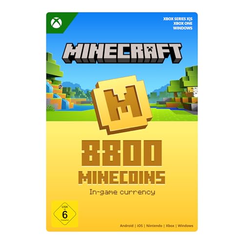 Minecraft Minecoins Pack: 8800 Coins | Xbox & Windows 10 - Download Code