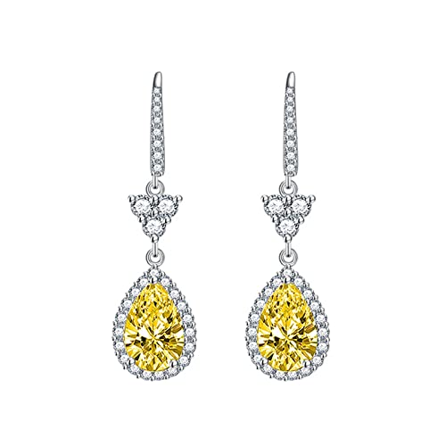Boucles d'oreilles TABOJS en cubic zirconia au design unique et scintillant