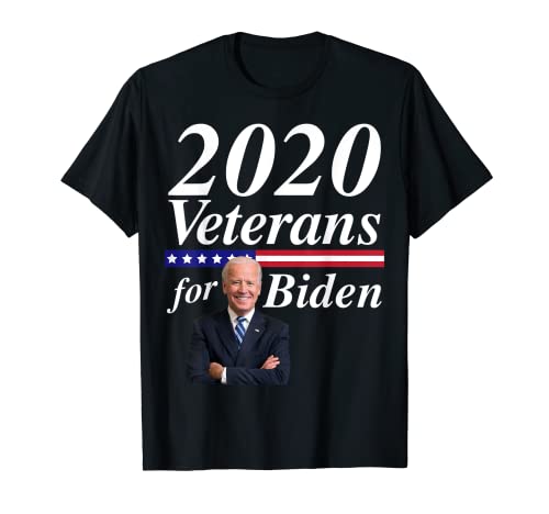 Campaña presidencial de veteranos de Joe Biden 2020 Camiseta