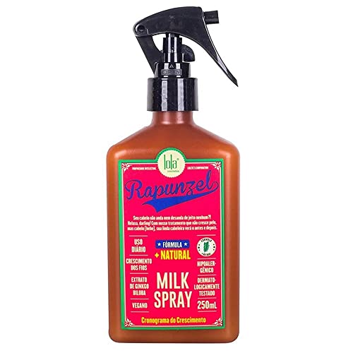 Linha Rapunzel Lola Brasil - Milk Spray 250 Ml - (Lola Brasil Rapunzel Collection - Milk Spray 8.45 Fl Oz)