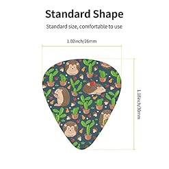 Lot de 12 médiators mignons en forme de cactus et champignons – Cadeau unique pour guitare basse électrique et acoustique - Les Beatles, Paul McCartney, John Lennon, RIngo Starr, George Harrison Lot de 12 médiators mignons en forme de cactus et champignons - Cadeau unique pour guitare basse électrique et acoustique – Image 4