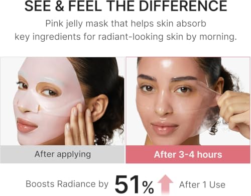 medicube Jelly Gel Maske PDRN Pink Kollagen mit Lachs-DNA x4 – Ansicht 4