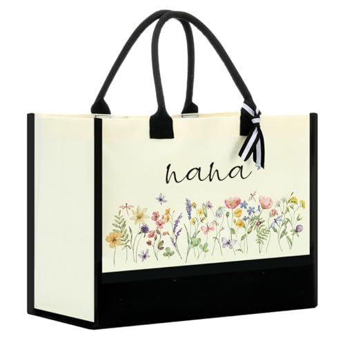 CYZCYZ Nana Gifts Grandma Canvas Tote Bag