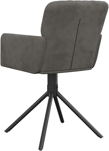 Miniatura 15 de Sillas de comedor giratorias, silla de café, silla de comedor moderna adecuada para cenas diarias o eventos especiales como reuniones, bodas y Negro