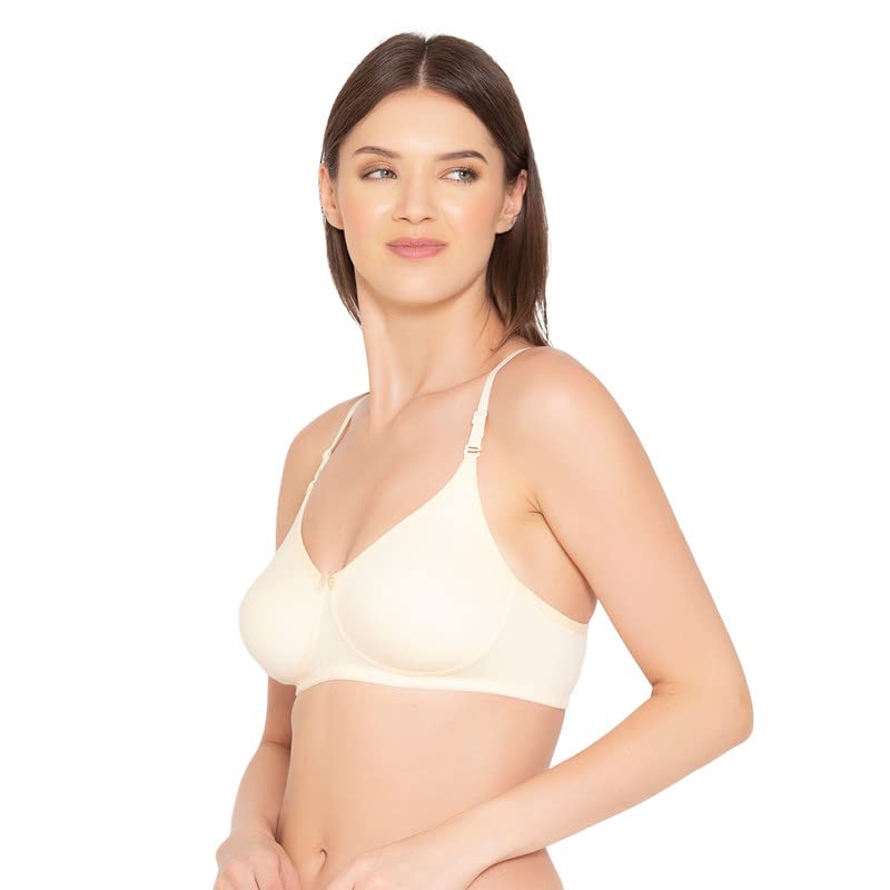 Image of Groversons Paris Beauty Women's Pack of 2 Seamless Non-Padded, Non-Wired Bra (COMB09)