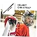 BIUDECO Polyester Chin Strap for Ice Hockey Helmets Quick Release Helmet Buckle Chin Bracket