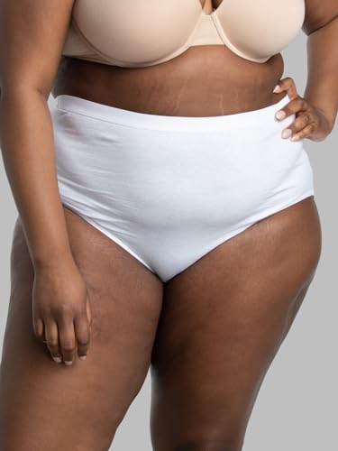Image of Fruit of the Loom Women's Cotton Plus Size Brief