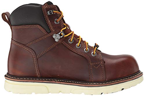 Wolverine Men's I-90 Durashocks Wedge 6" Industrial Shoe, Brown , 11 Extra Wide Us #TOP5