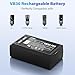 2-Pack VB30 Battery 7.2V 3500mAh Rechargeable Li-ion for GODOX V1/V1PRO – Replacement for VB26 with Type-C Cable, Compatible with V860III, V850III Flash