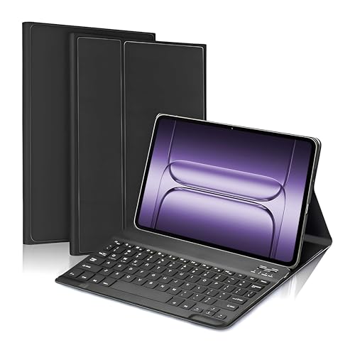 Image of ProElite Keyboard Case for OnePlus Pad 3 13.2 inch 2025 Cover, Magnetic Detachable Wireless Bluetooth Keyboard for OnePlus Pad 3 13.2 inch 2025, Black