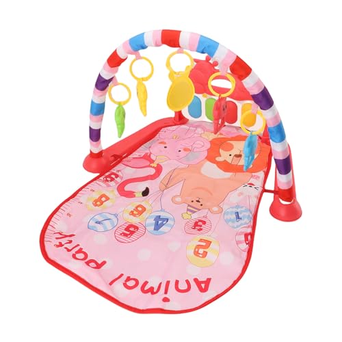 Baby Play Mat Activity Gym Multifunctional Adjustable Height Educational Infant Musical Piano Fitness Game Play Mat Sensory Toy