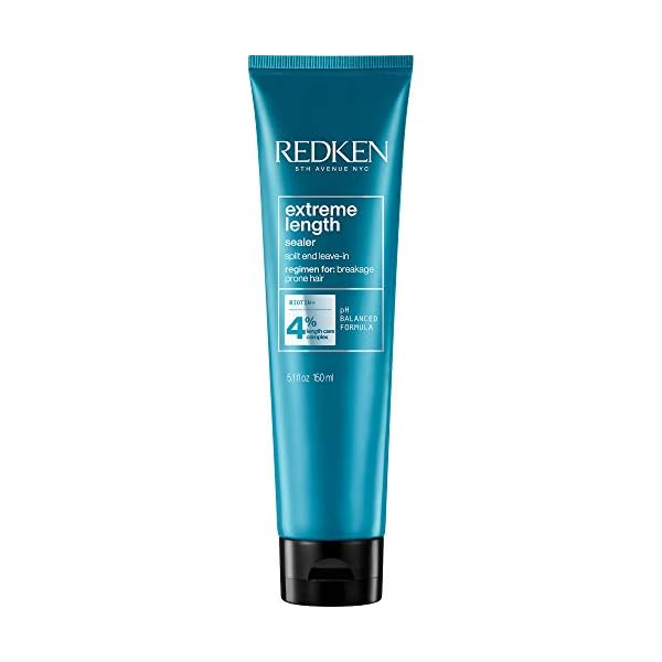 Redken Extreme Length Leave-In Conditioner | For Hair Growth | Seals Split Ends & Prevents Breakage | Infused With Biotin | 5.1 Fl Oz