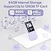 64GB MP3 Player with Bluetooth 5.3, Music Player with HiFi Sound for Sports Runners, 2.4