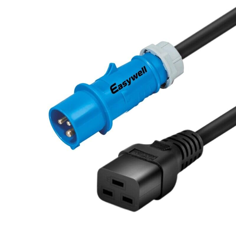 Amazon.com: Toptekits Heavy Duty Power Cord,32A (IEC309 to C19