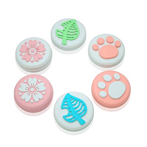 Cute Switch Thumb Grips, Soft And Comfortable Switch Flower Thumb Grips, Oled Switch Thumb Grips #TOP9