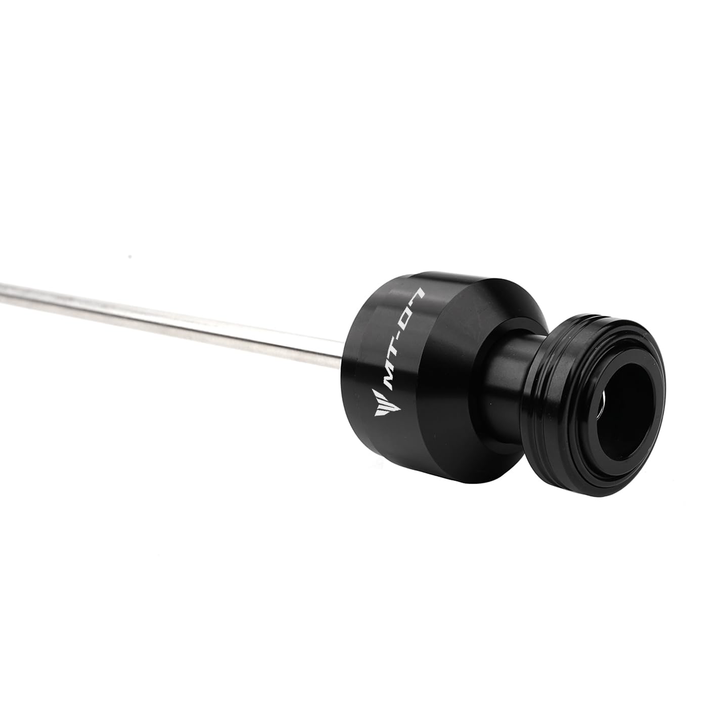 Per Yamaha MT07 MT 07 MT-07 FZ07 2014-2024 2025 2026 moto asse posteriore protezione crash con braccio oscillante spool stand Slider (nero)