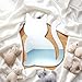 Fiwochic Cat Acrylic Mirror Non-Glass Unbreakable Shatterproof Kitty Hanging Mirror Wall Art Cute Lovely Animal Frameless Mirrors Self Adhesive for Bedroom Nursery Bathroom Home Decoration Gift