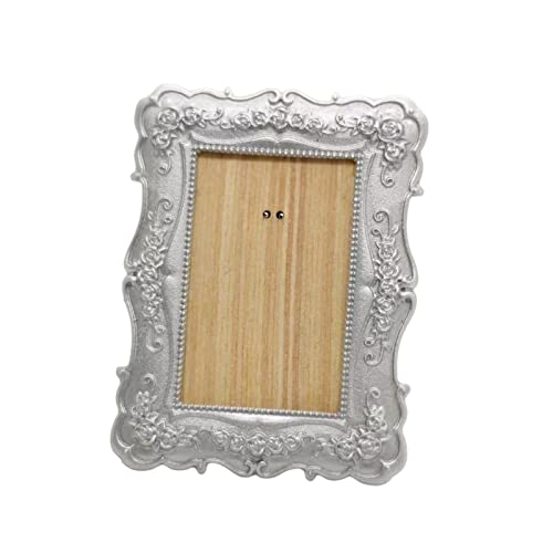 AMLESO Alloy Wall Mural Frame Simulation Decoration for Window Display Furnishings , White