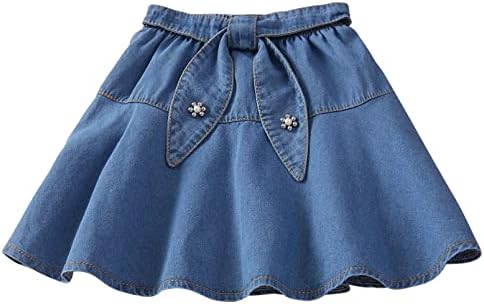 Falda de Mezclilla Azul para Niñas - Para Baile, Danza y Fiesta