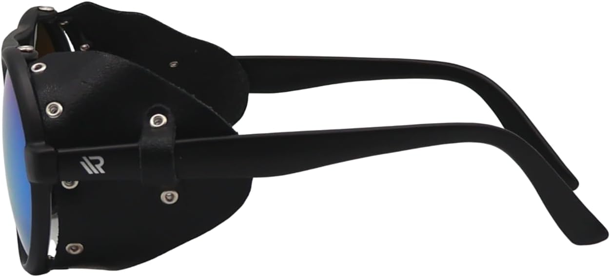 RAWIN Protective Sports Sunglasses | Fixed Leather Side Shields & Durable Frame | Built for Extreme Conditions - Image 3
