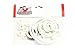 Game Room Guys Williams Darts Pinball White Rubber Ring Kit