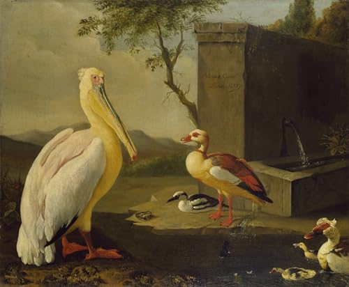 Tableau Toile Oiseaux d'Orient Adrian Coorte SERENDIPITP Peinture Décoration Murale