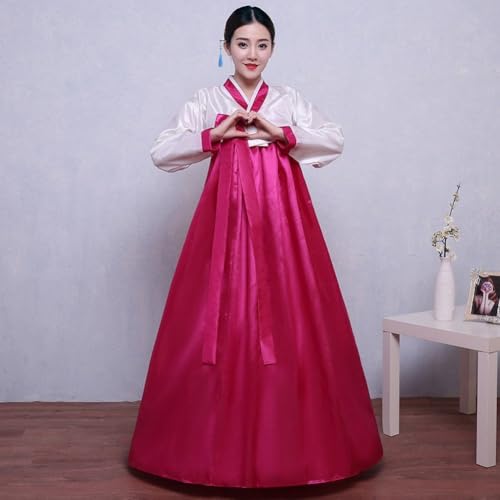 Costume coréen traditionnel aux finitions soignées | Robe d'exception - 5