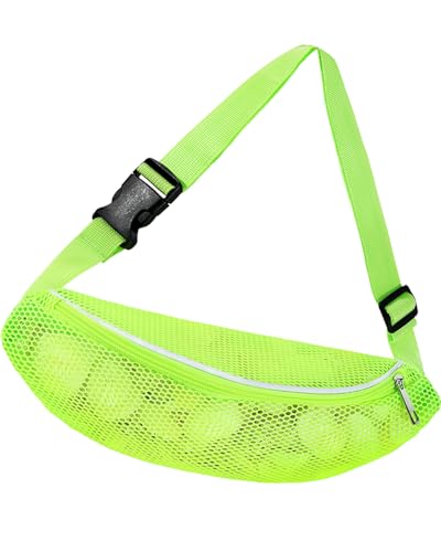 Borsa da spiaggia in rete per contenere conchiglie, giocattoli da spiaggia, giocattoli da sabbia, accessori per nuoto per ragazzi e ragazze, 2 pezzi (rosa e verde)