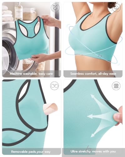 Image of FITTIN Supportive Sports Bra for Large-Bust: 12-Hour Zero-Pressure Comfort