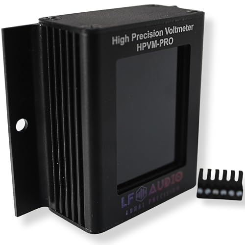 LF Audio High Precision Voltmeter - Pro (HPVM-PRO), Black