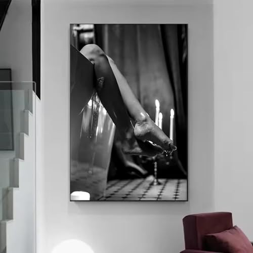 Impression sur toile salle de bain de haute qualité déco raffinée