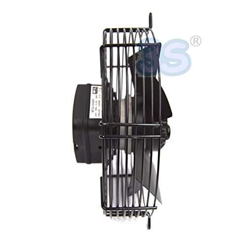Omnia components - ventilatore assiale aspirante 300 mm 90 w 220 v - con motore e griglia