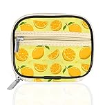 Serfeymi Pill Box Organiser Tablet Organiser Travel Medication Organizer with Zipper Pill Case for Purse, Weekly Pill Box 7 Day Pill Dispenser for Holding Medicine, Vitamins, Supplements - Yellow 01