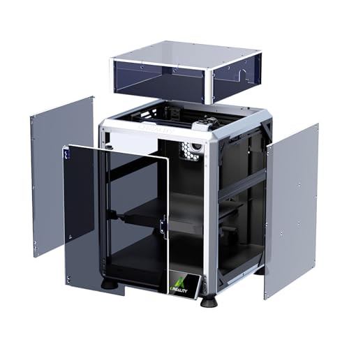 Creality Official K2 SE/K1 SE Enclosure Transparent Cover Dustproof Tent Constant Temperature Noise Reduce Protective Cover Customized Transparent Enclosure for Creality K1 SE and K2 SE 3D Printer