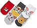 WINNIE THE POOH unisex baby Winnie the Pooh 5 Pack Shorty Socks, Assorted Neutral, 12-24 Months US