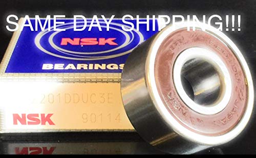 62201 DDU C3 NSK Made in Japan Deep Groove Ball Bearing 62201-2RS 12x32x14 mm